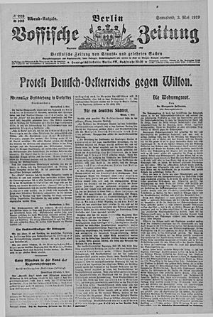 Vossische Zeitung vom 03.05.1919