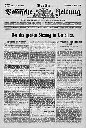 Vossische Zeitung on May 7, 1919