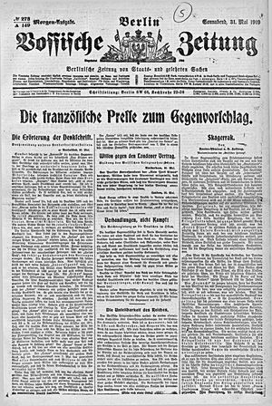 Vossische Zeitung vom 31.05.1919