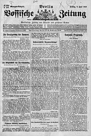 Vossische Zeitung vom 06.06.1919