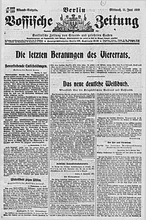 Vossische Zeitung vom 11.06.1919