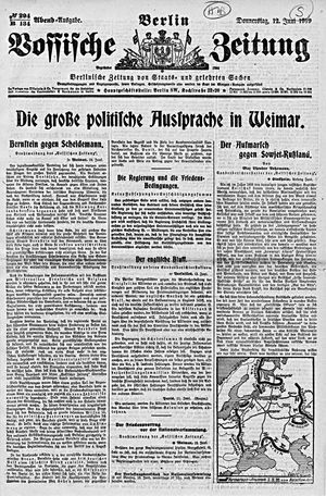 Vossische Zeitung vom 12.06.1919