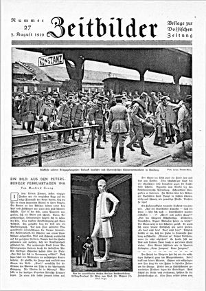 Vossische Zeitung vom 03.08.1919