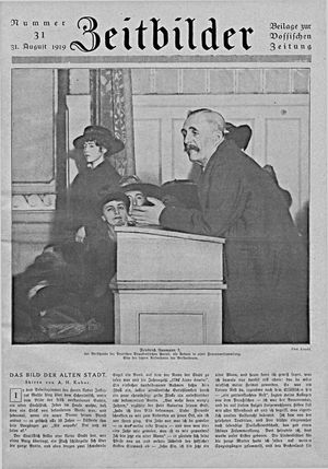 Vossische Zeitung vom 31.08.1919