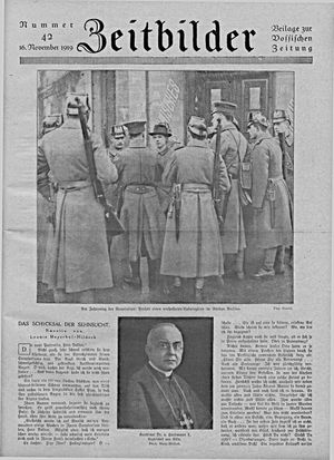 Vossische Zeitung vom 16.11.1919