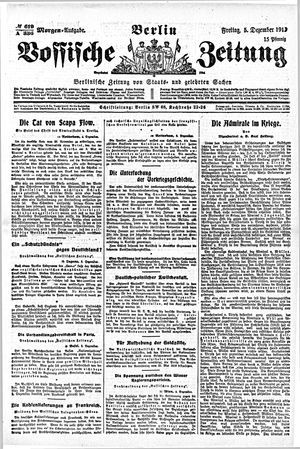 Vossische Zeitung vom 05.12.1919