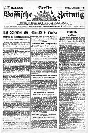 Vossische Zeitung vom 05.12.1919