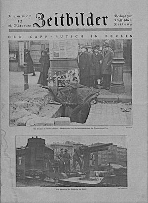 Vossische Zeitung on Mar 28, 1920
