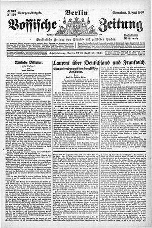 Vossische Zeitung on Jul 3, 1920