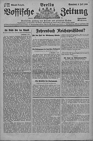 Vossische Zeitung on Jul 3, 1920