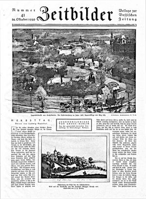 Vossische Zeitung vom 24.10.1920