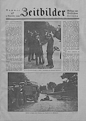 Vossische Zeitung vom 05.12.1920