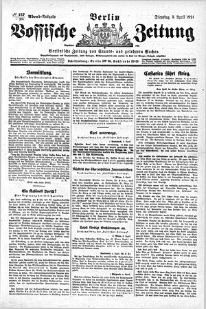 Vossische Zeitung vom 05.04.1921