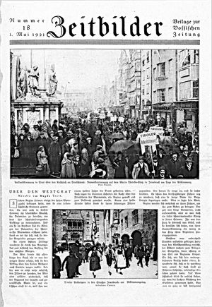 Vossische Zeitung on May 1, 1921