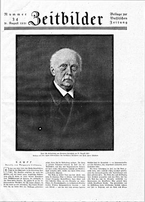 Vossische Zeitung vom 21.08.1921