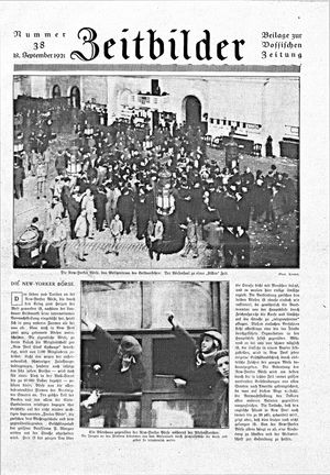 Vossische Zeitung vom 18.09.1921
