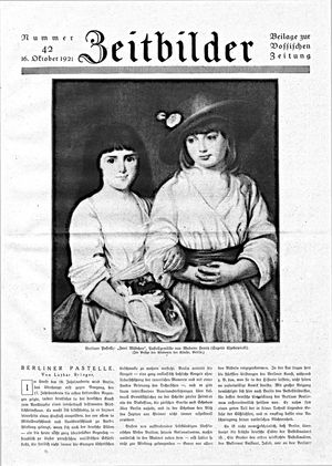 Vossische Zeitung vom 16.10.1921