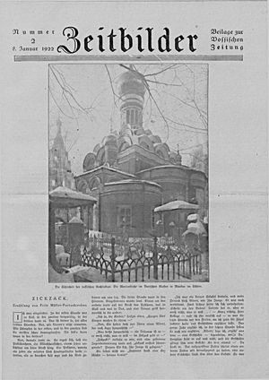 Vossische Zeitung vom 08.01.1922
