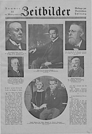Vossische Zeitung on Mar 12, 1922