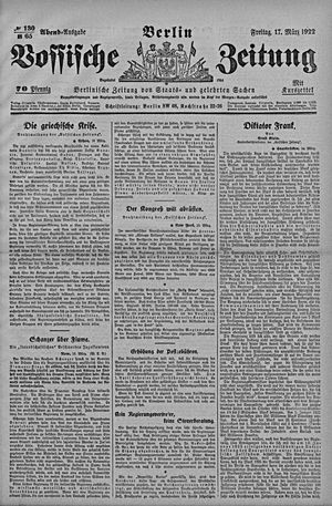 Vossische Zeitung vom 17.03.1922