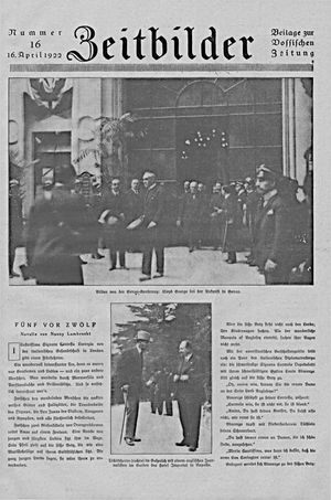 Vossische Zeitung vom 16.04.1922