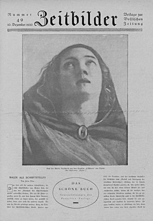 Vossische Zeitung vom 10.12.1922