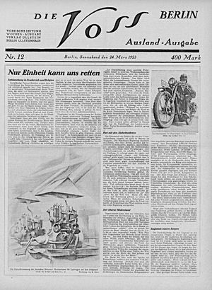 Vossische Zeitung vom 24.03.1923