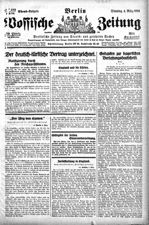 Vossische Zeitung on Mar 4, 1924