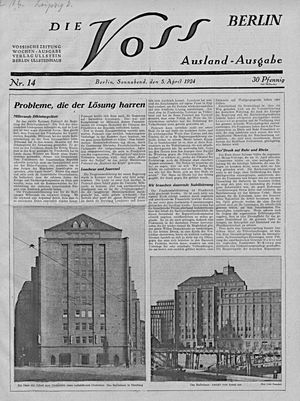 Vossische Zeitung on Apr 5, 1924