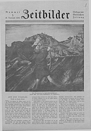 Vossische Zeitung on Jan 18, 1925