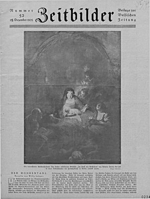 Vossische Zeitung vom 25.12.1925