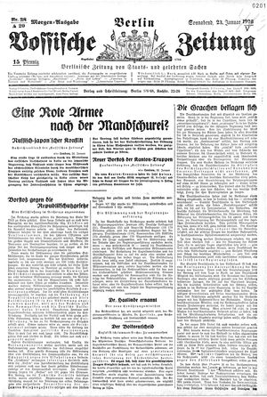 Vossische Zeitung on Jan 23, 1926