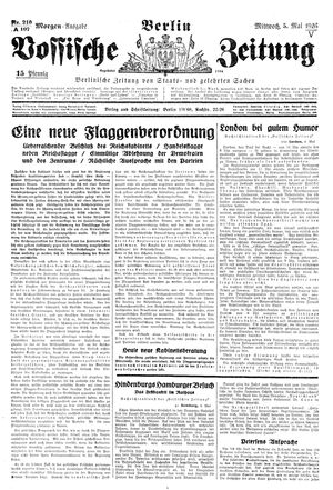 Vossische Zeitung vom 05.05.1926