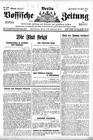 Vossische Zeitung vom 19.06.1926