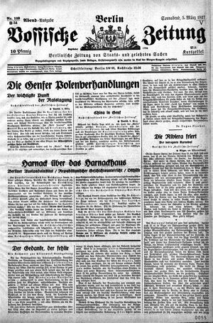Vossische Zeitung vom 05.03.1927