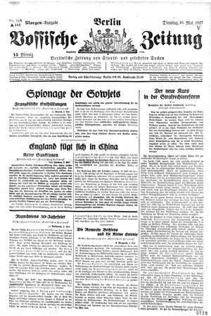Vossische Zeitung vom 10.05.1927
