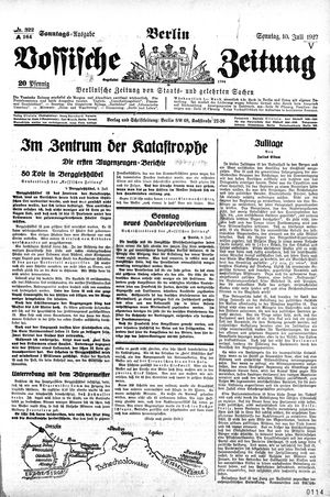 Vossische Zeitung vom 10.07.1927