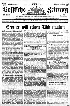 Vossische Zeitung vom 13.03.1928