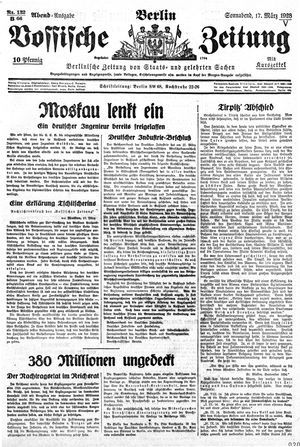 Vossische Zeitung vom 17.03.1928