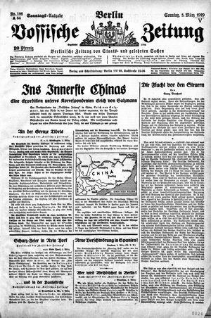 Vossische Zeitung vom 03.03.1929