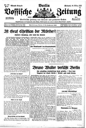 Vossische Zeitung on Mar 20, 1929