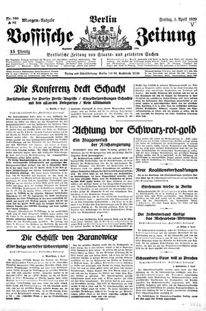 Vossische Zeitung vom 05.04.1929