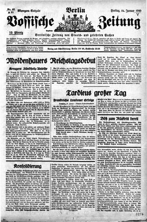 Vossische Zeitung vom 24.01.1930