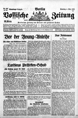 Vossische Zeitung vom 04.05.1930