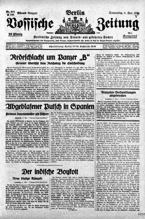Vossische Zeitung vom 08.05.1930