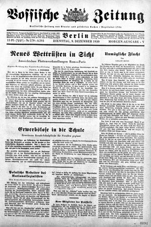 Vossische Zeitung vom 09.12.1930