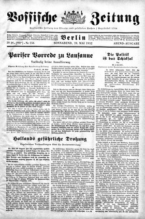 Vossische Zeitung vom 28.05.1932