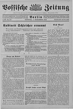 Vossische Zeitung vom 04.12.1932