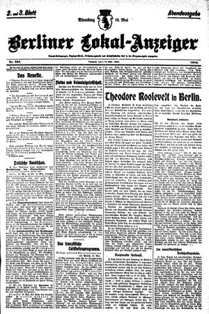 Berliner Lokal-Anzeiger vom 10.05.1910