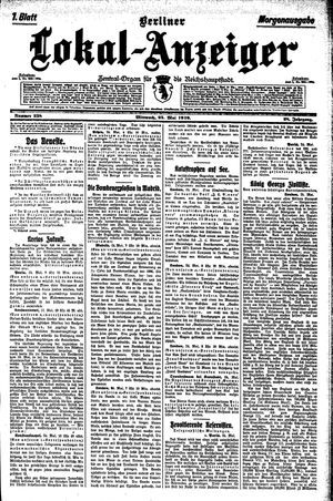 Berliner Lokal-Anzeiger vom 25.05.1910